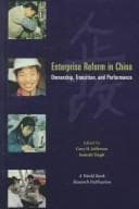 Tapa de Enterprise reform in China