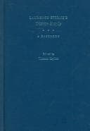 Tapa de Laurence Sterne's Tristram Shandy : a casebook