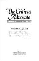 Tapa de Critic as Advocate