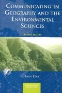 Tapa de Communicating in geography and the environmental sciences