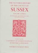 Tapa de The Victoria History of the County of Sussex