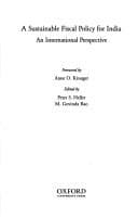 Tapa de A sustainable fiscal policy for India
