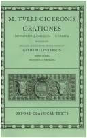 Tapa de M. Tulli Ciceronis Orationes, Volume III