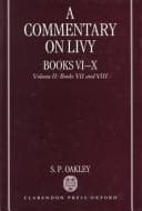 Tapa de A Commentary on Livy, Books VI-X: Volume I