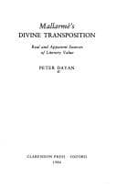 Tapa de Mallarme's "Divine Transposition"
