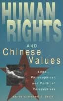 Tapa de Human rights and Chinese values