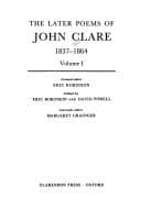 Tapa de The later poems of John Clare, 1837-1864