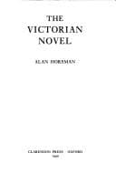 Tapa de The Victorian Novel