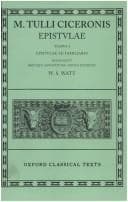 Tapa de Epistulae: Volume I