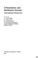 Tapa de Urbanization and settlement systems