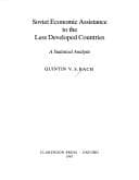 Tapa de Soviet Economic Assistance to the Less Developed Countries