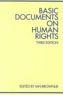 Tapa de Basic documents on human rights