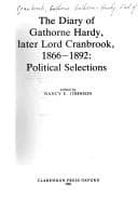 Tapa de The Diary of Gathorne Hardy, later Lord Cranbrook, 1866-1892