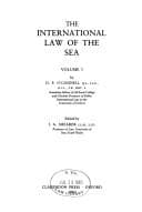 Tapa de The International Law of the Sea