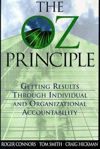 Tapa de The Oz principle