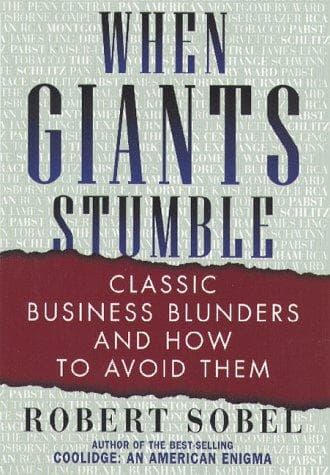 Tapa de When Giants Stumble