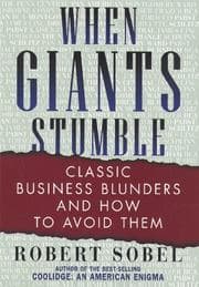 Tapa de When Giants Stumble