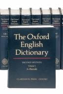Tapa de Oxford English Dictionary Edition Volume 19