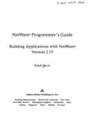 Tapa de Netware Programmer's Guide