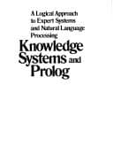 Tapa de Knowledge systems and Prolog