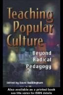 Tapa de Teaching Popular Culture
