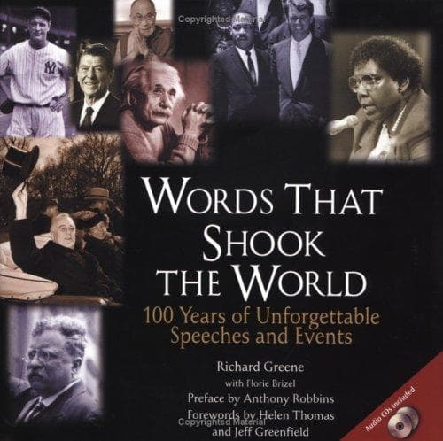 Tapa de Words that shook the world