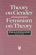 Tapa de Theory on gender/feminism on theory