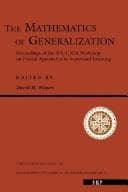 Tapa de The Mathematics of Generalization