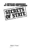 Tapa de Secrets of state