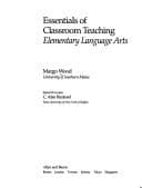 Tapa de Elementary language arts