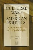 Tapa de Cultural Wars in American Politics