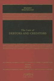Tapa de The law of debtors and creditors