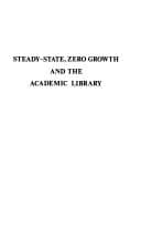 Tapa de Steady-state, zero growth, and the academic library