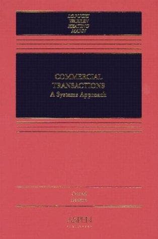 Tapa de Commercial transactions