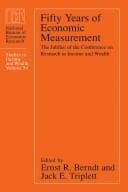 Tapa de Fifty years of economic measurement