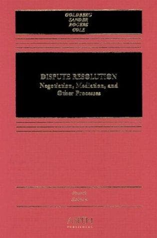 Tapa de Dispute Resolution