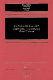 Tapa de Dispute resolution