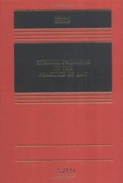 Tapa de Ethical problems in the practice of law