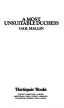 Tapa de Most Unsuitable Duchess