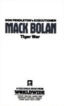 Tapa de Mack Bolan, tiger war