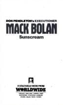 Tapa de Sunscream (Mack Bolan No. 85)