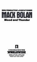 Tapa de Blood And Thunder