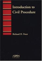 Tapa de Introduction to Civil Procedure (Introduction to Law Series)