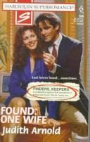 Tapa de Found, One Wife