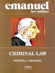 Tapa de Criminal law