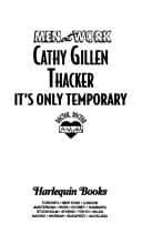 Tapa de It's Only Temporary (Men at Work)