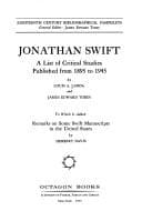 Tapa de Jonathan Swift