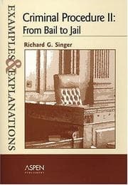 Tapa de Criminal Procedure II