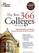 Tapa de The Best 366 Colleges, 2008 Edition (College Admissions Guides)