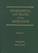 Tapa de Handbook of Environmental Law Treaties of the United States